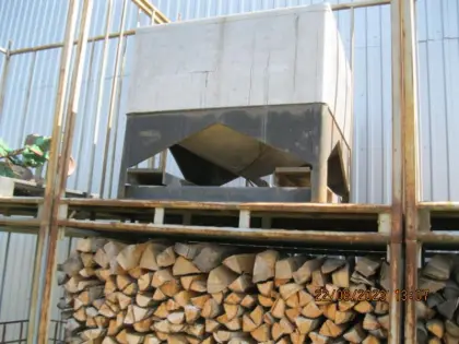 Diesel - Vorratstank, NIRO massiv, 1.000 l mit Ablauf