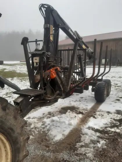 Forstanhänger, Kranwagen, Rückewagen Nokka