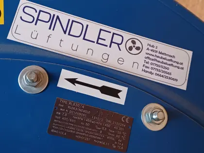 Rundballenbelüftung