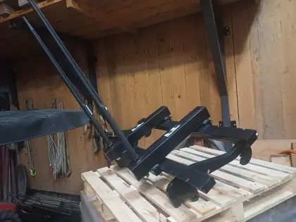 Ballenspieß Palettengrundrahmen