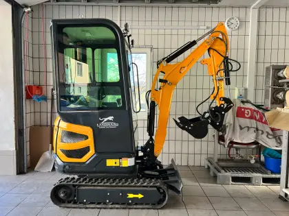 1,8 t Minibagger - Kabine, Schnellwechsler & 3-teiliges Löffel