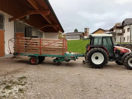 Steyr Hamster 17 Ladewagen