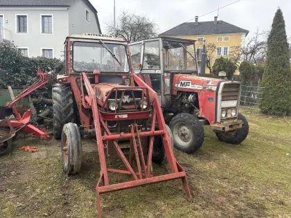 Massey Ferguson 135 mit Frontlader