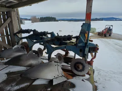 3 Schar Beetpflug Steingesichert Marke Överum