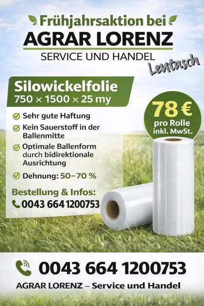 Wickelfolie Silofolie