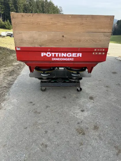 2 Scheibenstreuer Pöttinger K 633