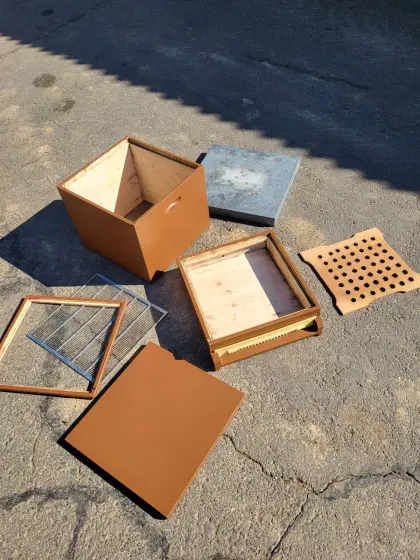 5 EHM Jumbo Bienenbeuten Komplettset