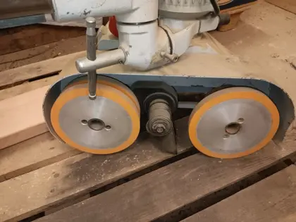 Wegoma Vorschubapparat für Kreissäge Schreinerei Tischlerei