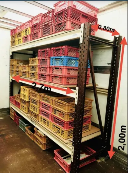 Schwerlastregal Fachleute 1.700 kg