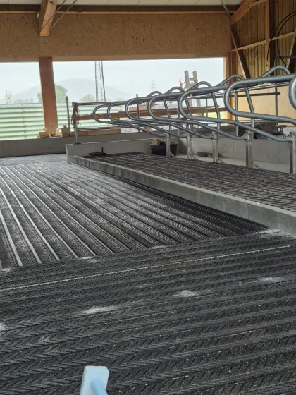 Kunststoff-Bugschwelle Kotschwelle DUROSCHWELLE