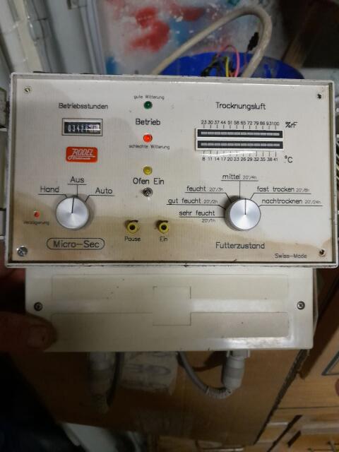 Heubelüftung 5,5 kW mit Steuerung