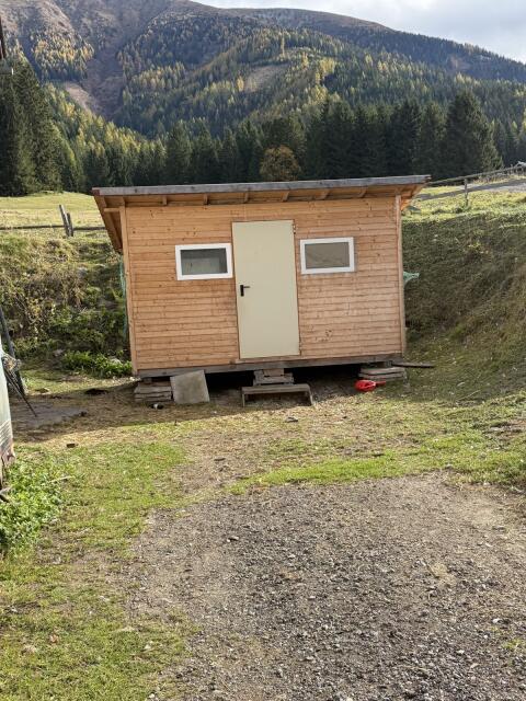 Hühnerstall, Gartenhütte