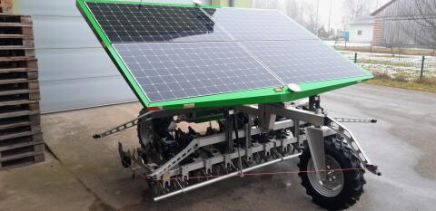 Farmdroid FD20 Feldroboter Vermietung oder Verkauf FD20
