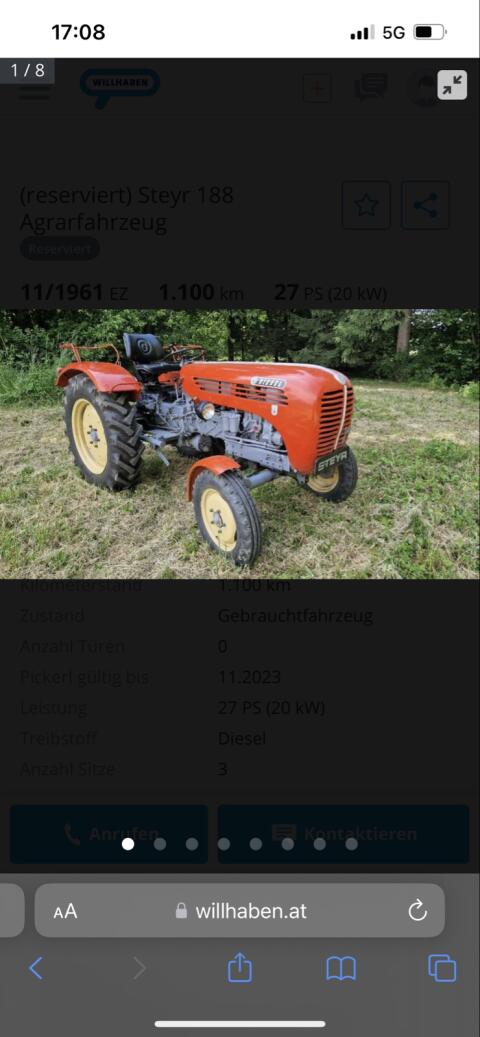 Steyr 188 Traktor