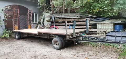 Verkaufe 2-Achs-Drehschemel-Tieflader