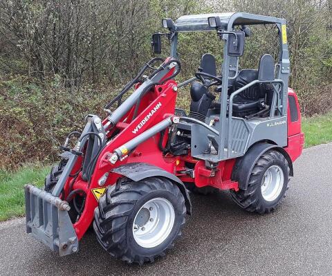 Weidemann 1280 Hydrostatischer Allradantrieb, Fahrtrichtung