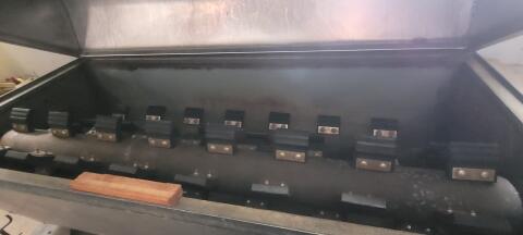 Schweine Enthaarungsmaschine