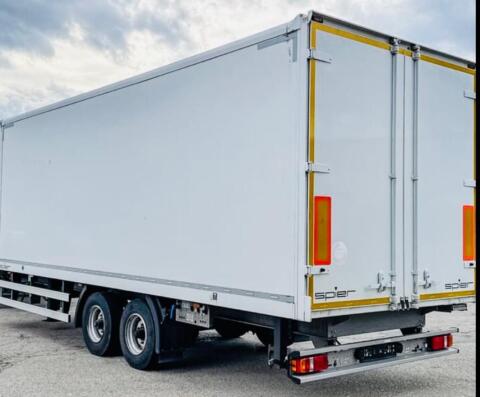LKW Tandem Kofferanhänger Durchlader Spier ZGL255
