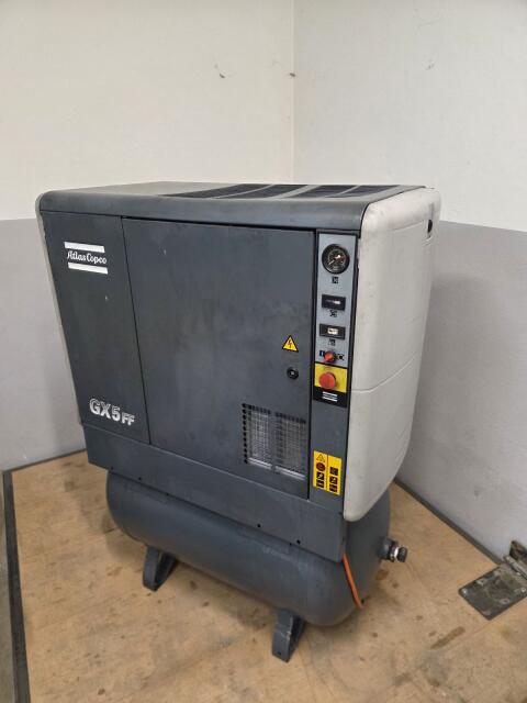 Atlas Copco GX5FF Schraubenkompressor Trockner, 270 l Behälter