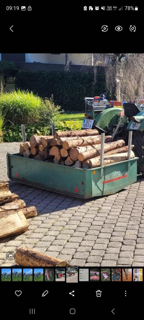 Scheibelhofer 180/125 Kippmulde mechanisch