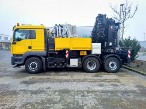 MAN 28.440 mit Hiab 638 E-8 Jib 150x4, Funk, Seilwinde