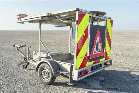 Verkehrsleitanhänger Buchhaus RMS 2000