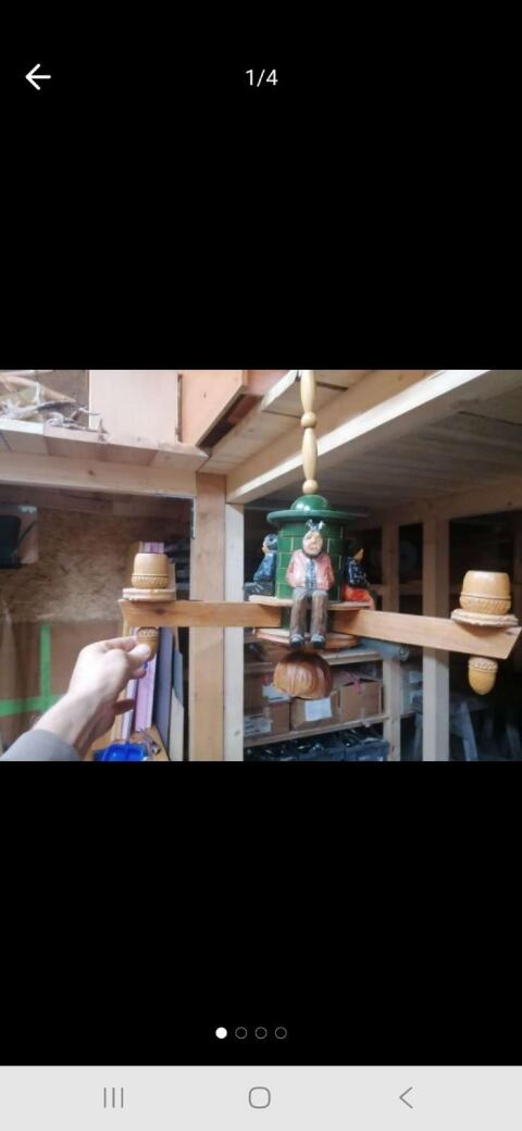 Rustikaler Lampenschirm