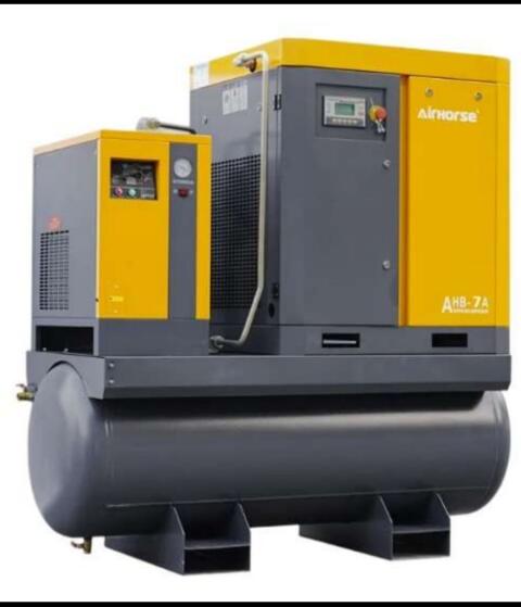 AIRHORSE Schraubenkompressor mit Trockner 300 l Kessel HB-7A