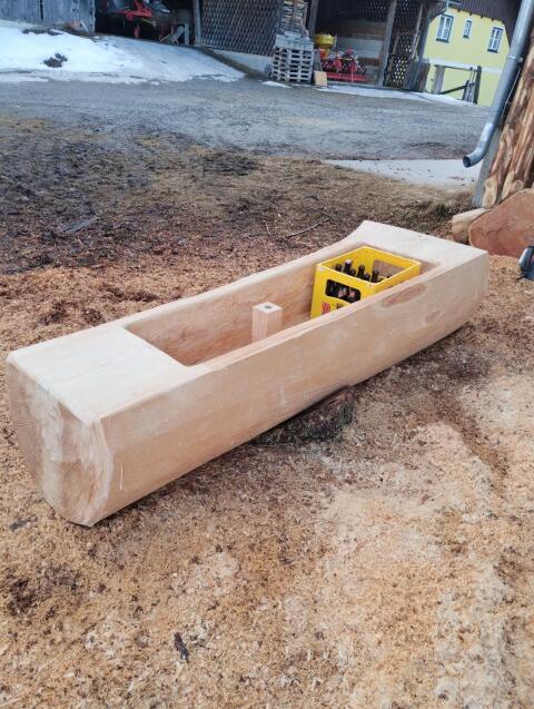 Brunntrog, Brunnentrog, Brunnen, Lärche