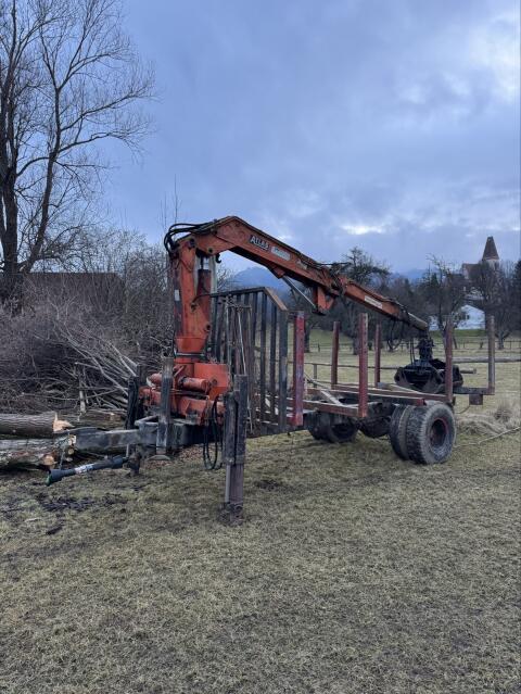 Kranwagen Eigenbau Atlas Kran