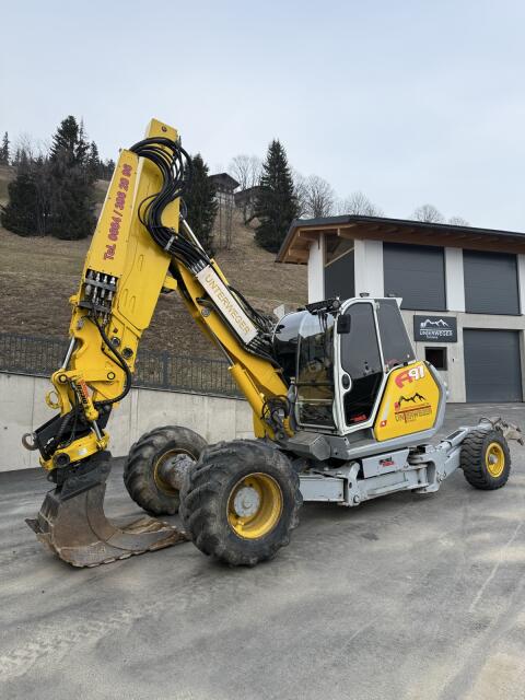 Schreitbagger Menzi Muck A91