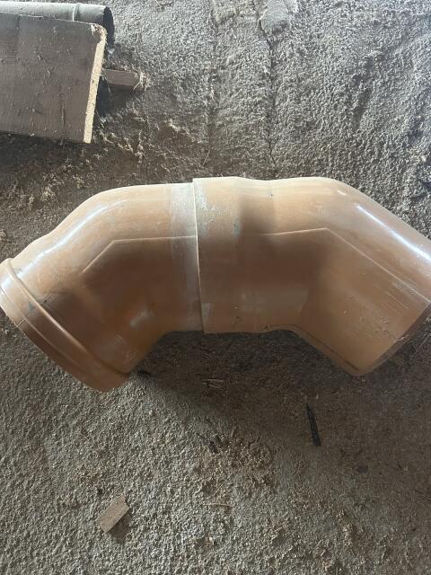 90 Grad Bogen PVC