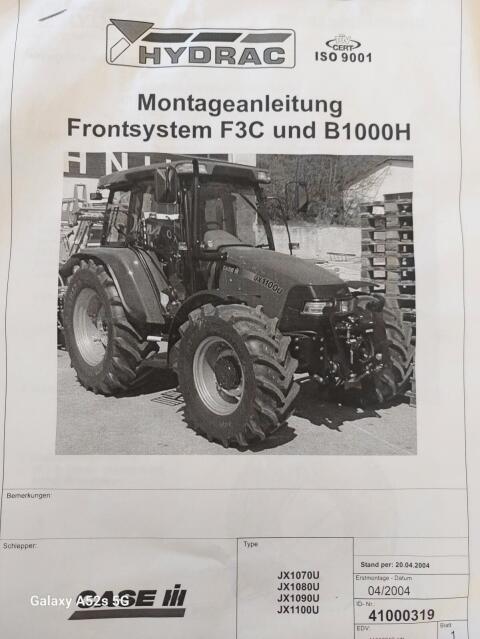 Hydrac Frontzapfwelle B 1000H