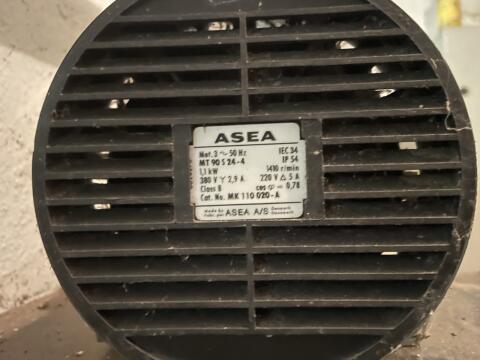 Elektromotor 1,1 kW ASEA