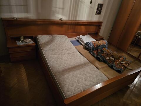 Doppelbett Kirsch inkl. Zubehör