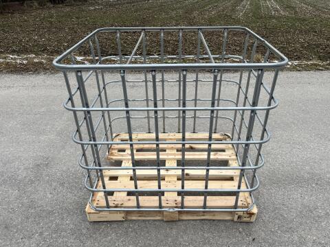 Gitterrahmen auf Palette