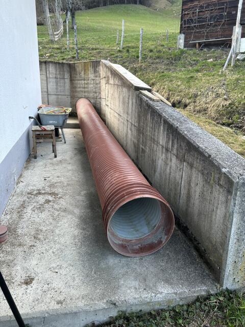 Rohr Plastik PP-Mega-Rohr 8 DN/ID 400/6000