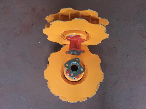 Eisenrad orange Farbe