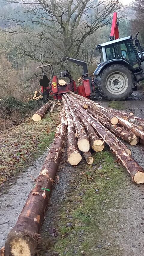 Anbauprozessor Tuiko P 300-D Harvester Hypro Farma Kesla