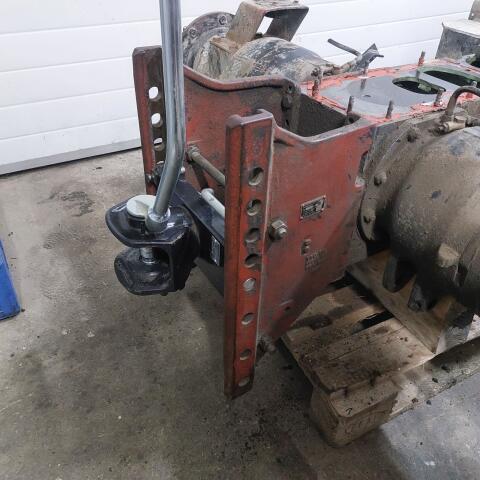 Steyr 8070 Anhängeschlitten