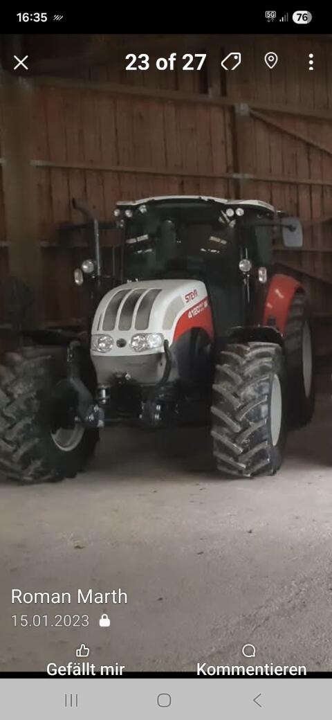 verkauft wird ein Steyr Multi 4120