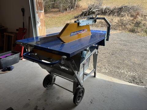 Tischwipp-Säge TWS 700, 7,5 kW Motor (Binderberger)