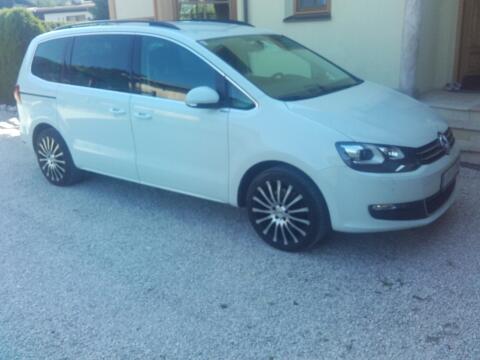 VW Sharan Karat TDI SCR 4 Motion BMT 7 Sitzer Ez. 02/2015