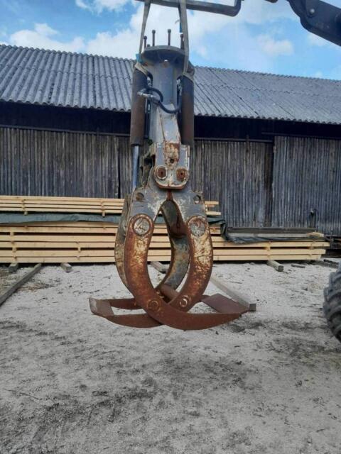 Holzgreifer, Holzzange, Greifer, Rundholzplatz, Industrie HGT TG4-1000