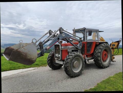 Ferguson MF 595 mit vollhydr. Frontlader