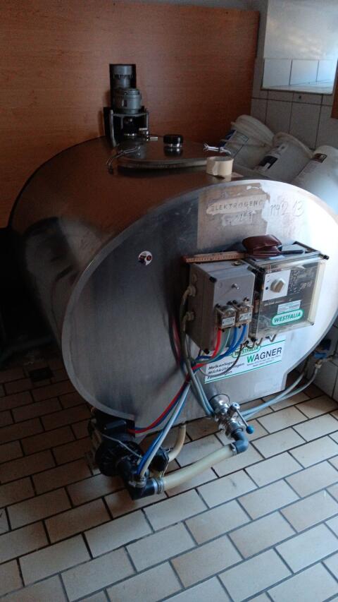 Milchtank 1.600 l selbstreinigend