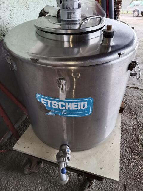 Milchtank von Etscheid mit Kühlung 300 l