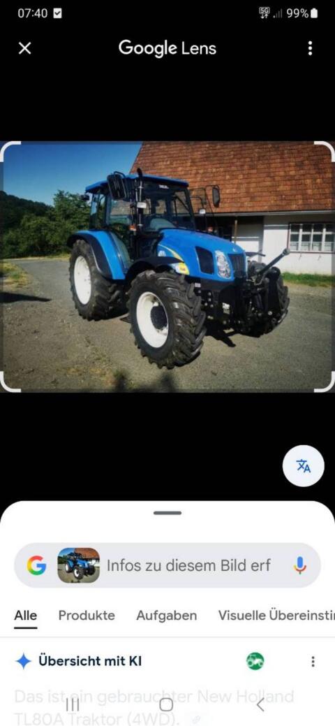 Motorhaube New Holland TL 80 A