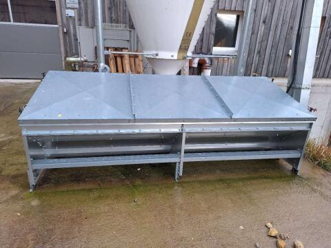 Fiberglassilo 14m³ Elevator, Schnecke, Getreidetechnik