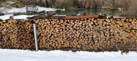 Eiche Brennholz
